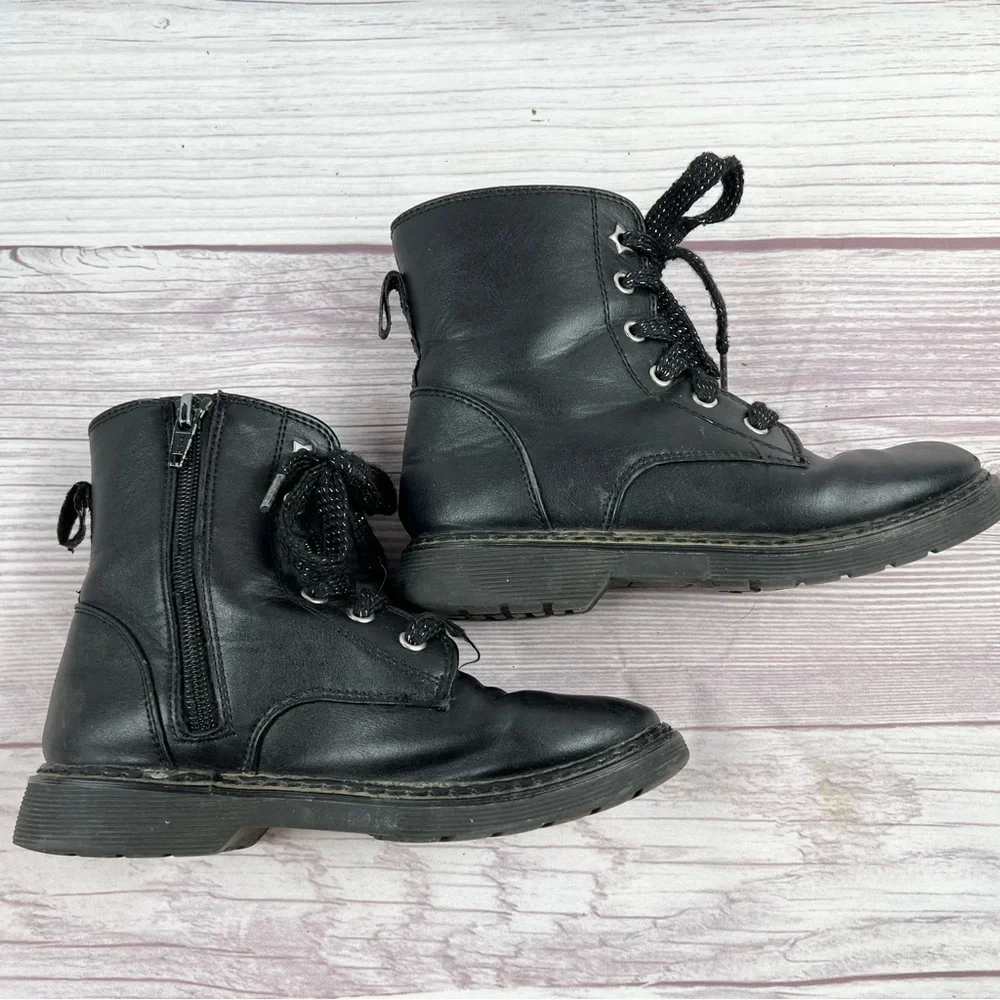 Combat Boots Size Youth 13 in Black Kohl’s